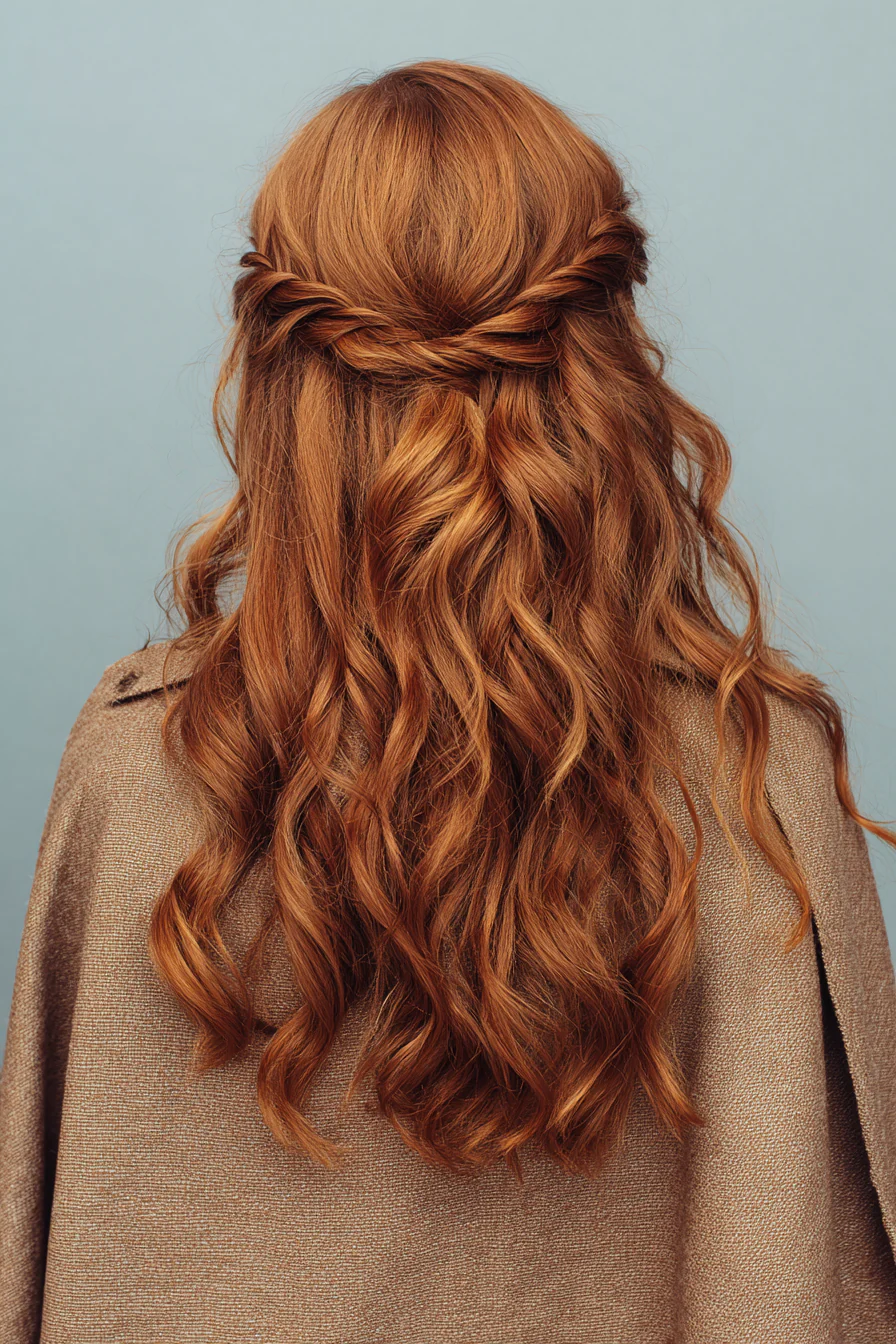 9. Auburn Mid-Length Twist Layers (Boho-Frisuren) – Boho-Frisuren