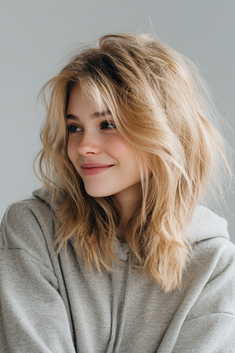 9. Seitenschichten in sandblonde (alte Geldfrisuren) - Alte Geldfrisuren