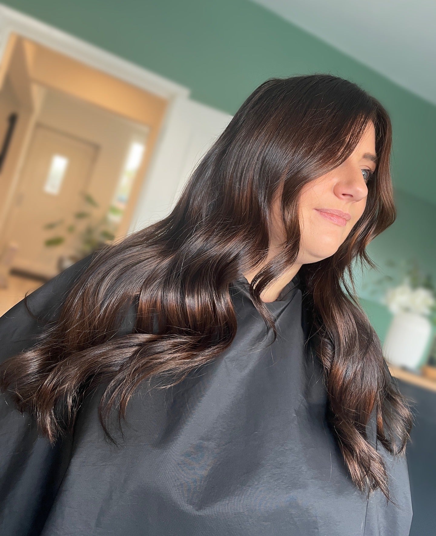 9. Subtile Espresso -Glanzschichten (Espresso -Haarfarbe)