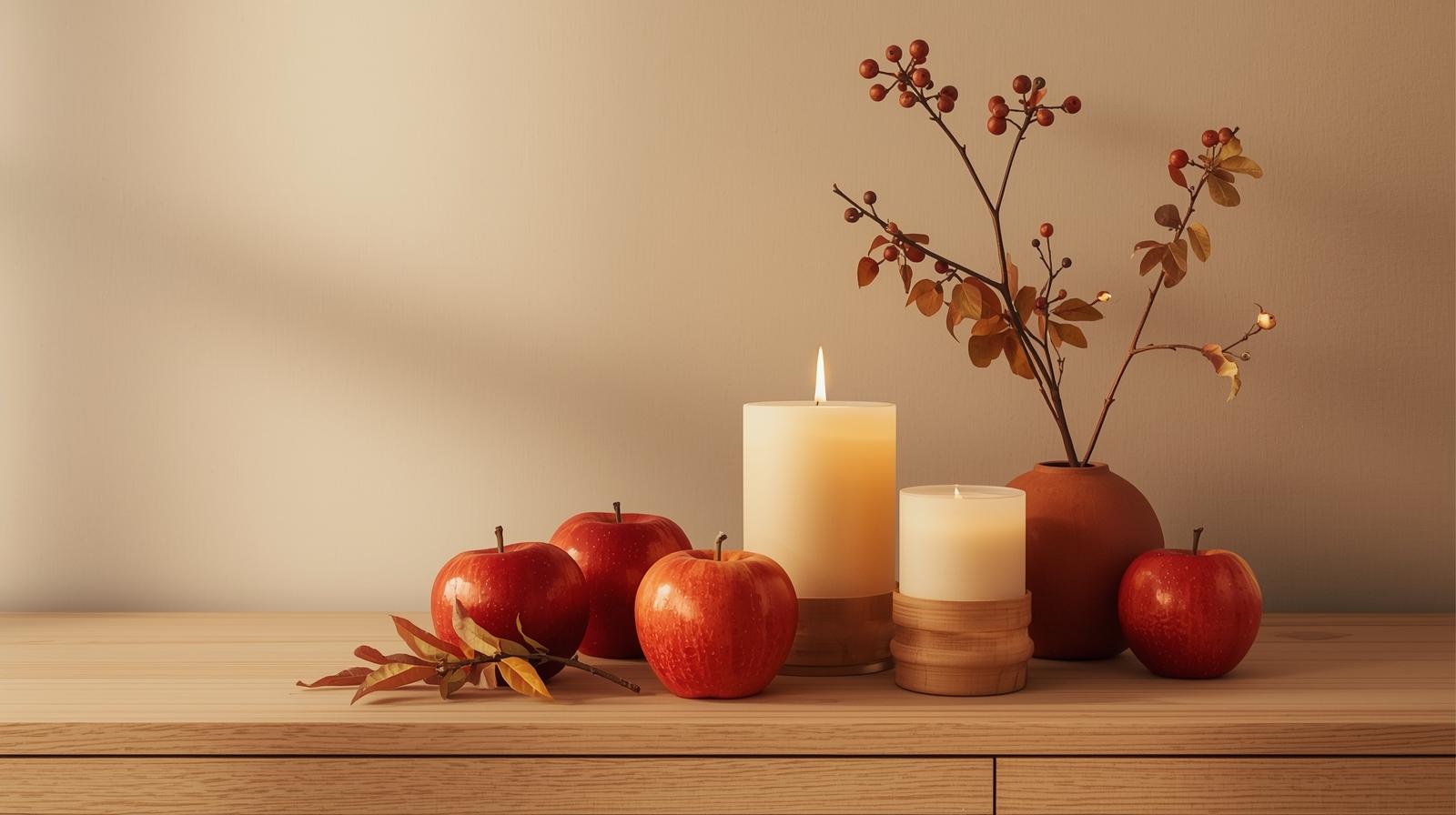 Apple-Duft für Kerzen mit Herbstsendern