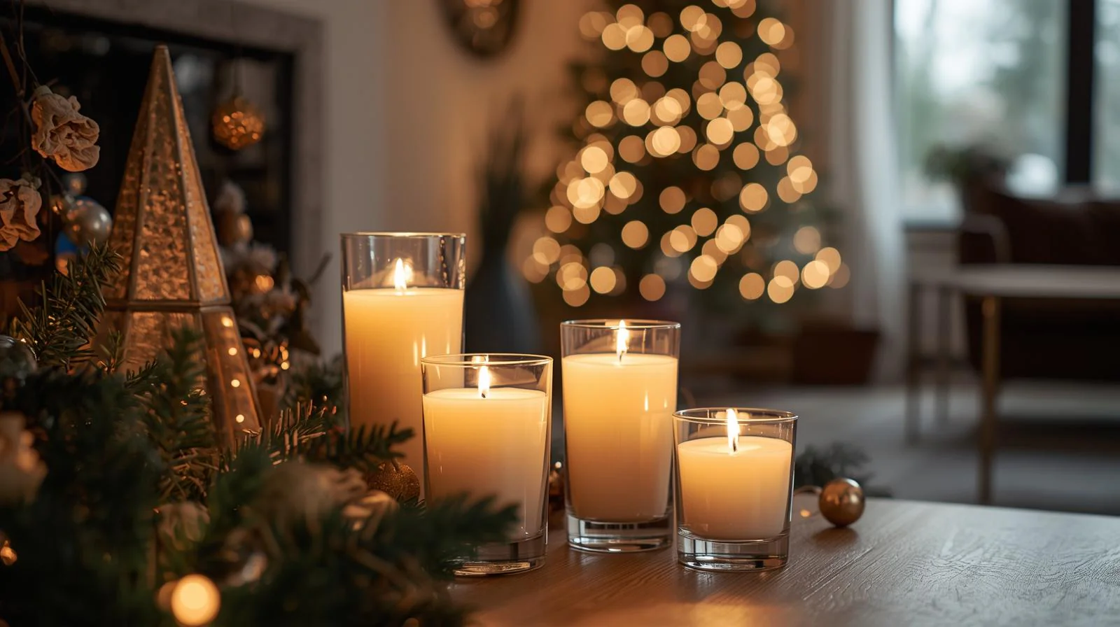 Schöne Möglichkeiten, Kerzen in dieser Weihnachtszeit zu Weihnachten zu verwenden