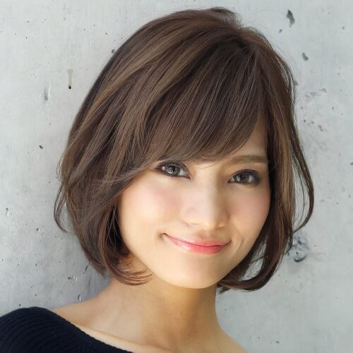 48 kurze Haarschnitte für feines Haar Bobs mit Seitenknalls