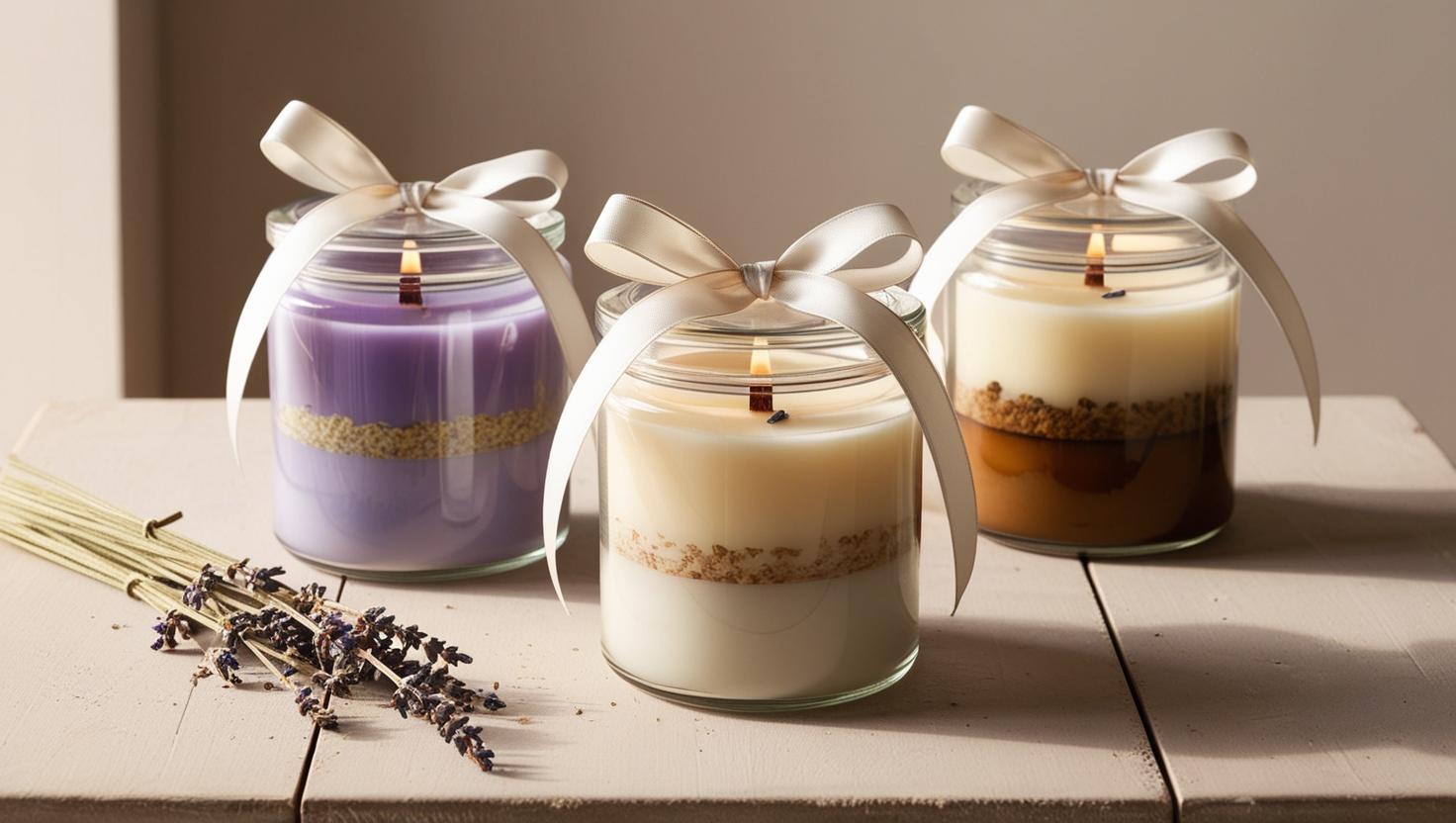 Beruhige Kerzendüfte für den Muttertag
