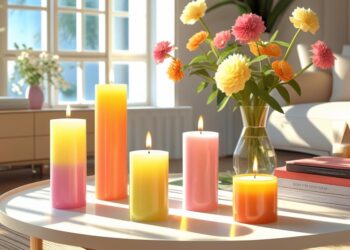 Sommerdüfte: Kerzen, die die Essenz der Saison erfassen