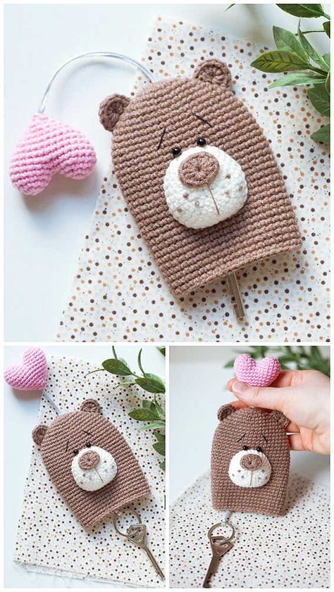 Häkelschlüssel deckt 1 1 ab