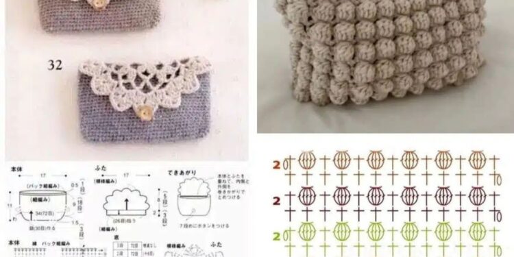 Ideen für Häkeln Geldbeutel: Atemberaubende handgefertigte Taschen, die Sie heute machen können