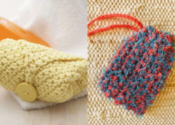 Muster des Häkelns Seifenhalter: Ein einfaches und praktisches DIY