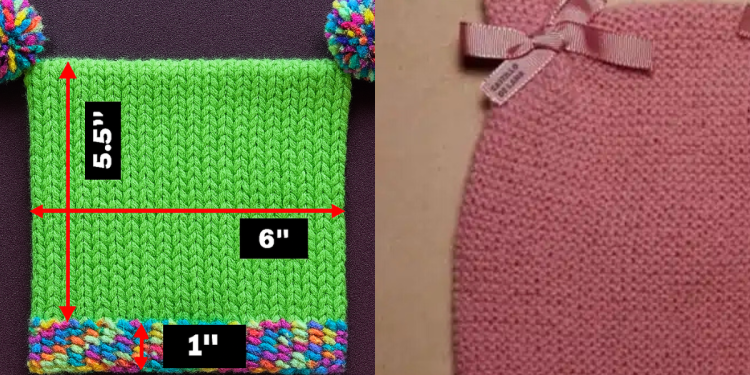 Häkeln Square Baby Hut: Das perfekte DIY -Babyzubehör