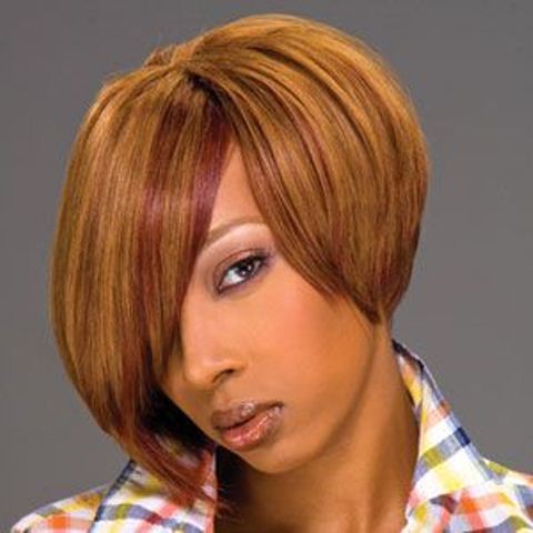 kurze rote Gewebe Haare