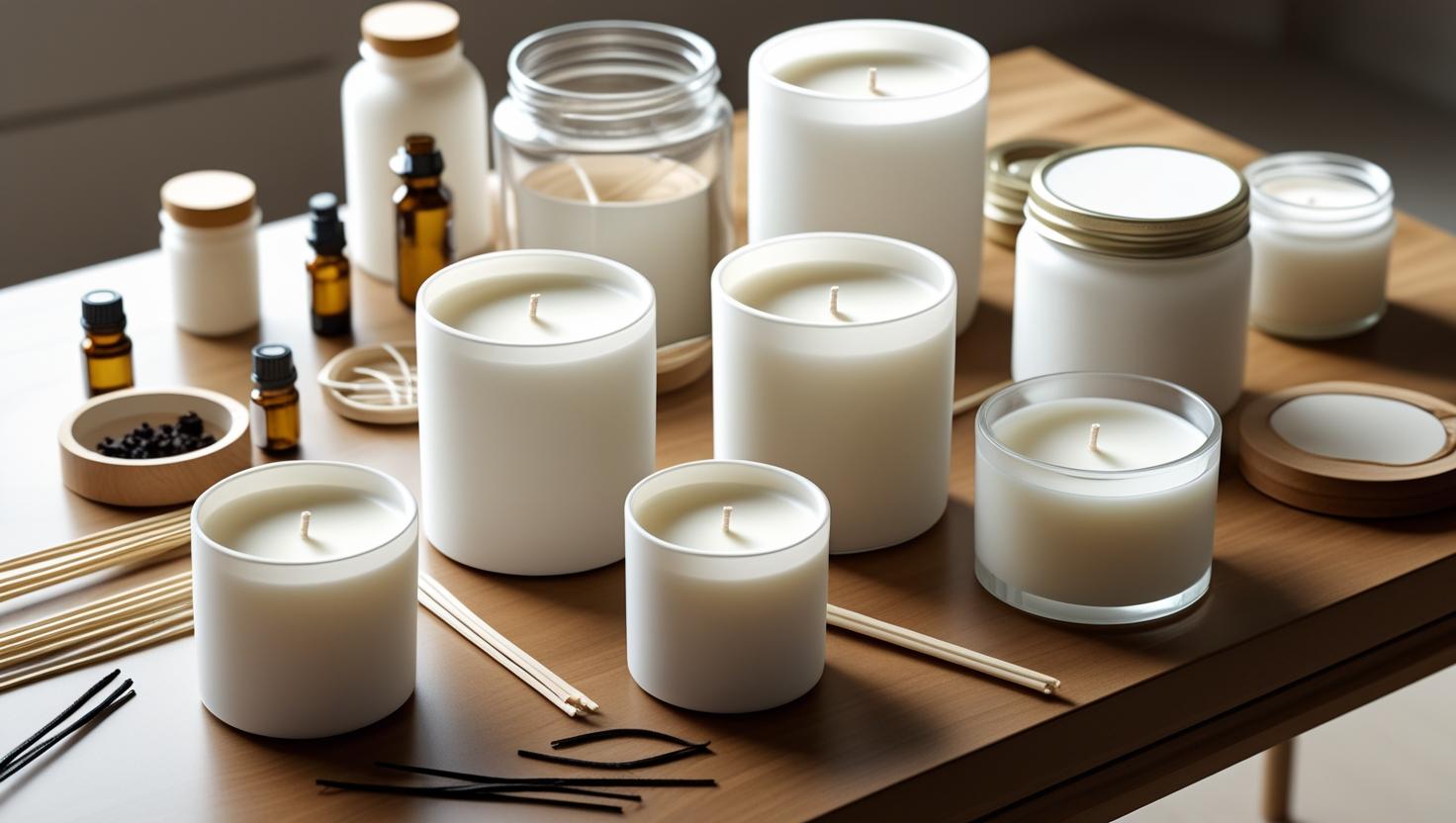 DIY -Sojazonen in Gläser