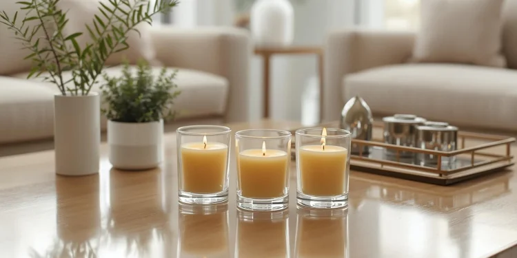 Bienenwachs-Votivkerzen: Umweltfreundlicher Stil für jeden Raum