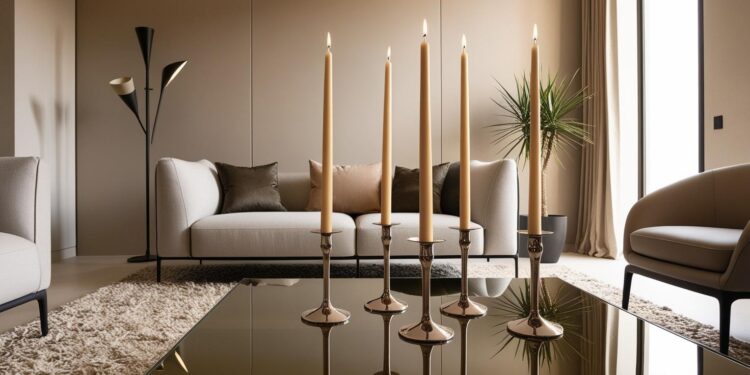 Verjüngende Kerzen für jede Einstellung