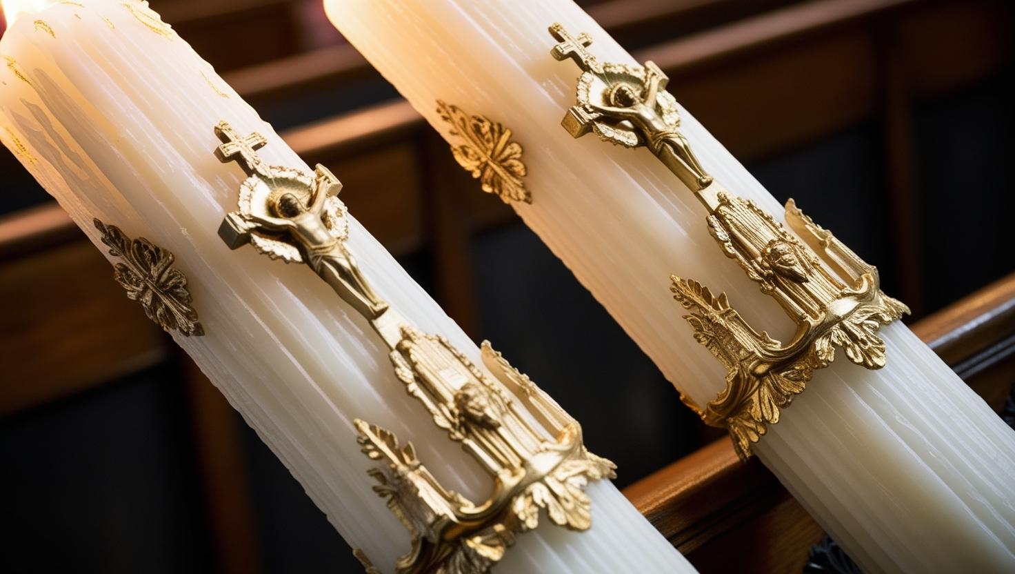 Design und Merkmale von Paschal -Kerzen