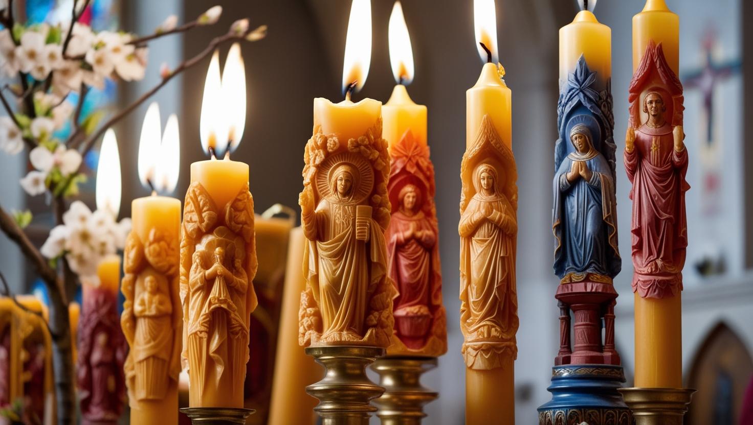 Ostern Mahnwache Kerzen