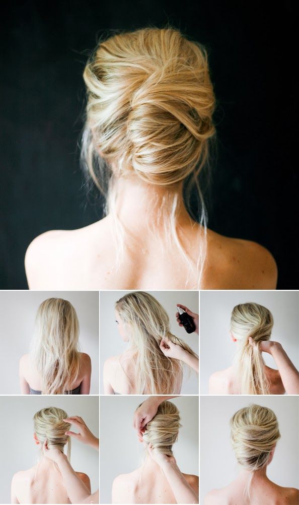 Easy Bun Frisur Tutorial