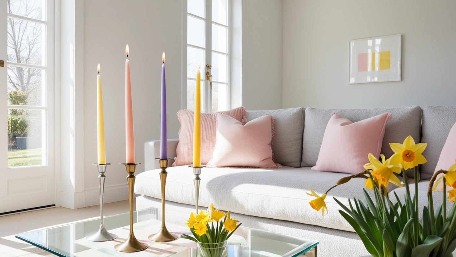 Eleganz von Taperkerzen