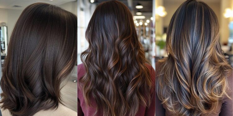 18 Elegante Espresso -Haarfarbe Ideen perfekt für 2025