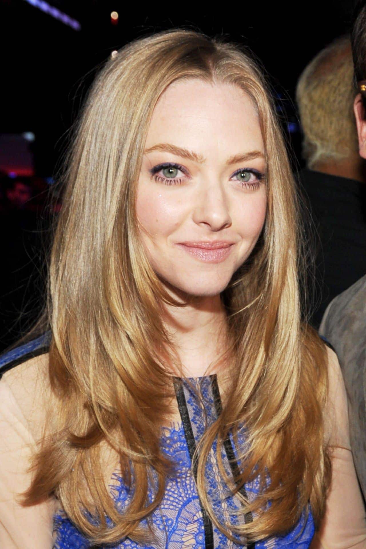 Gesichtsrahmenschichten Amanda Seyfried