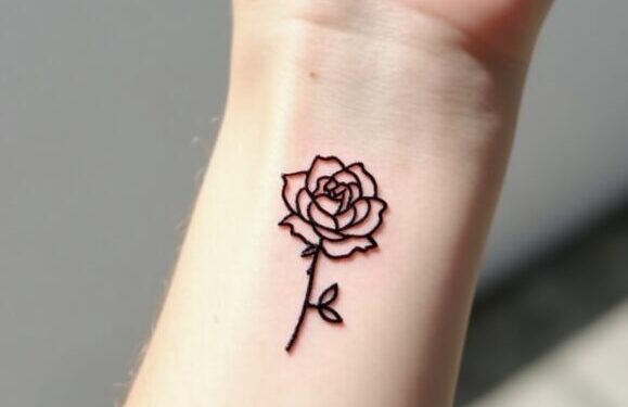 Kleine Tattoo -Kunstdesigns für schöne Frauen: 17 Trendideen für 2025