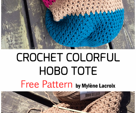 Häkeln Sie die Hobo -Tasche - freies Muster Häkeln Sie die Hobo -Tasche - freies Muster