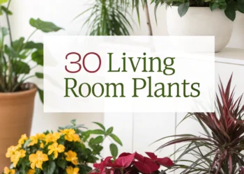 30 Wohnzimmerpflanzen, um Ihr Zuhause in ein Dschungelparadies zu verwandeln