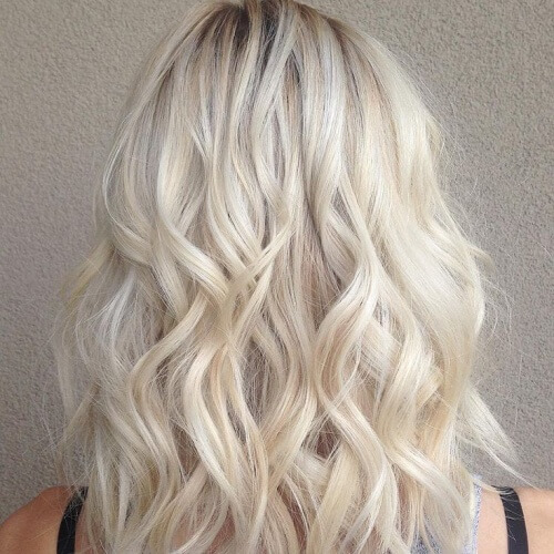Leichte blonde Frisuren