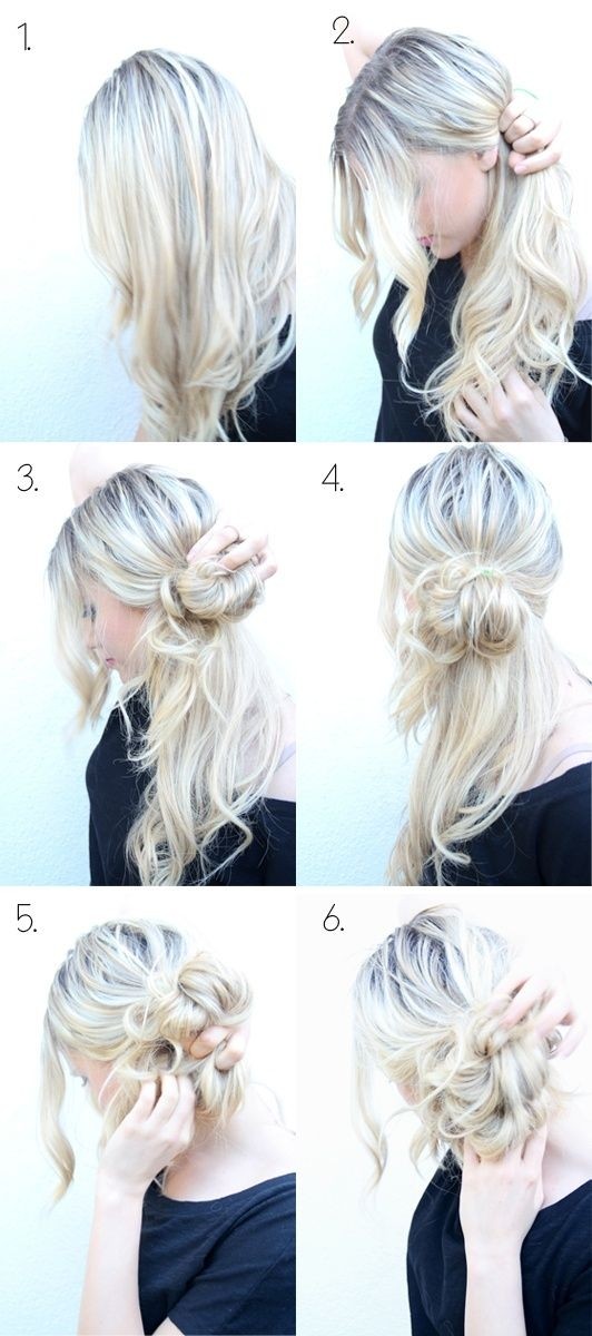Messy Bun Updo