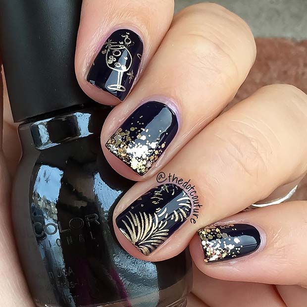 19 Glamouröse neue Nagelideen 2023 Nye Theme Nails