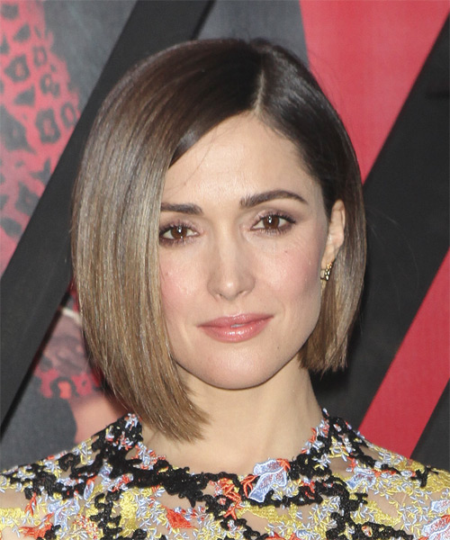 28 trendige Bob-Frisuren für einen stilvollen Look Rose-Byrne-Medium-Straight-Bob-Frisur
