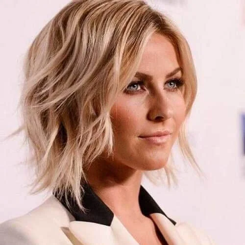 Shag-Haarschnitte für dünnes Haar