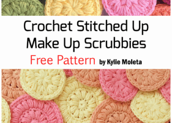 Häkeln auf Make -up -Scrubbies aufgebaut