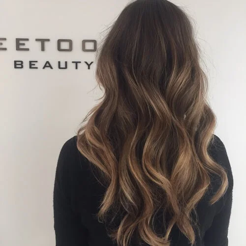 Brünette Balayage