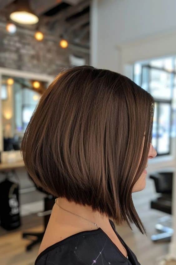 Strukturierter A-Linien-Bob