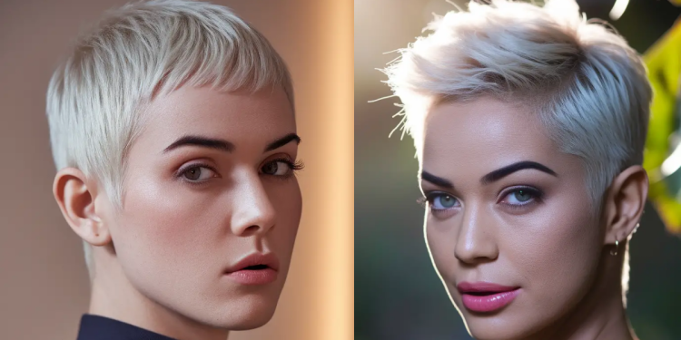 Die kühne Eleganz eines Buzz Cut für Frauen