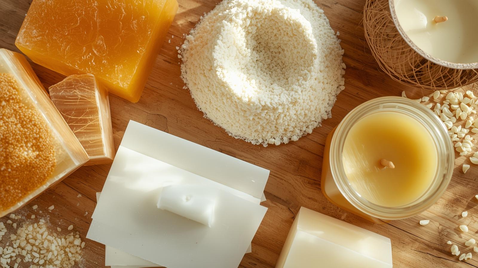 Die Rolle des Wachs bei der Kerzenherstellung