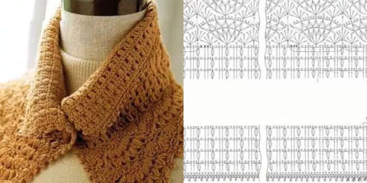 Häkelhalswärmer mit Grafiken: ein stilvolles und gemütliches Winteraccessoire