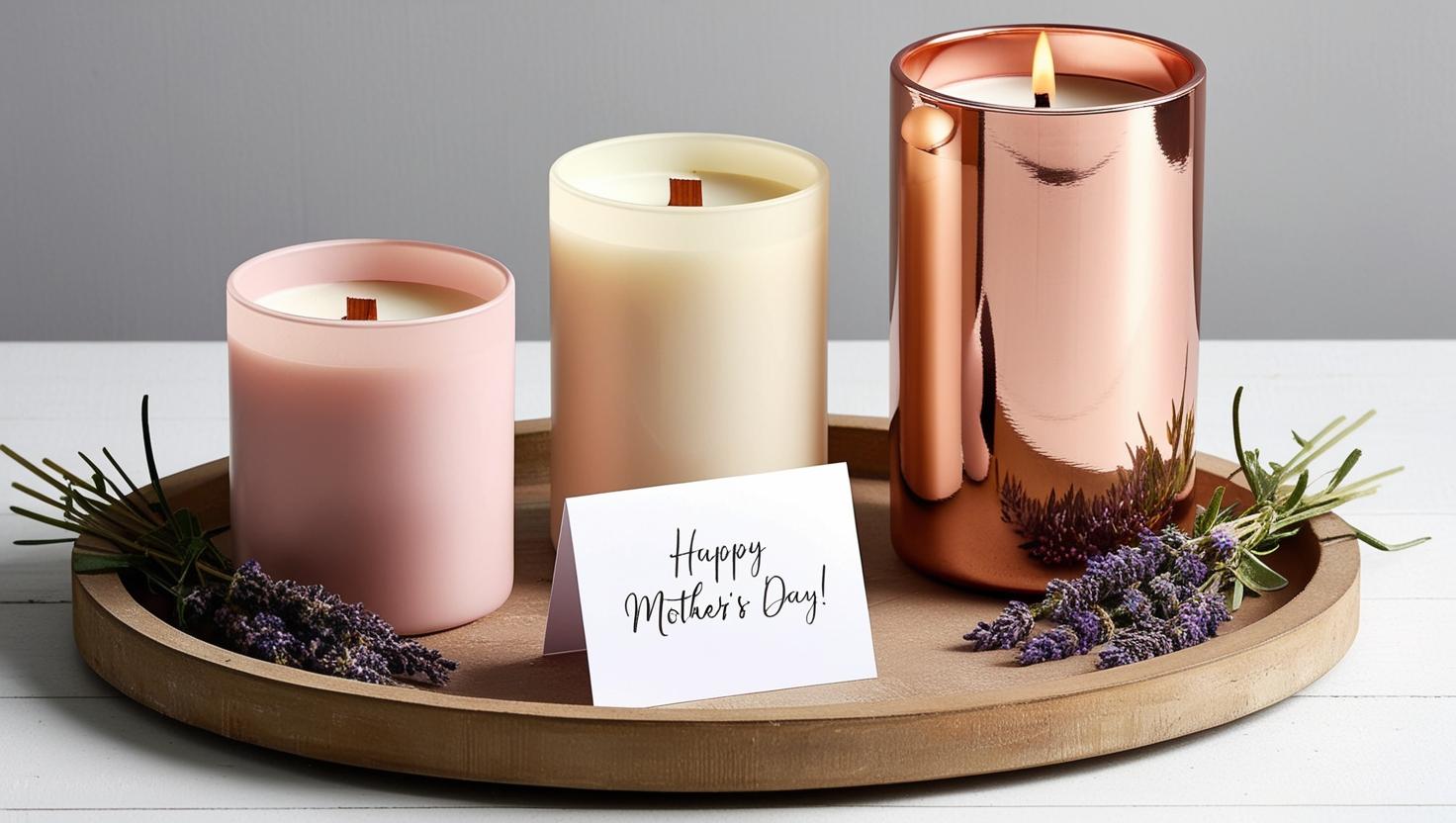 Warum Kerzen ein perfektes Geschenk zum Muttertag machen