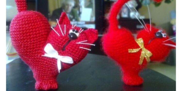 Amigurumi Valentine Heart Cat Crochet Muster – ein einzigartiges Handwerk zum Valentinstag