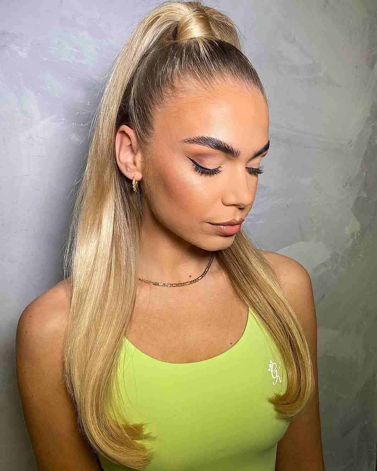 Ariana Grande-inspiriertes Hochpony