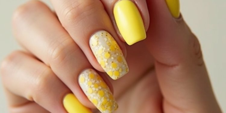 15 gelbe Nägel-Looks, die fröhliche Sommerenergie ausstrahlen