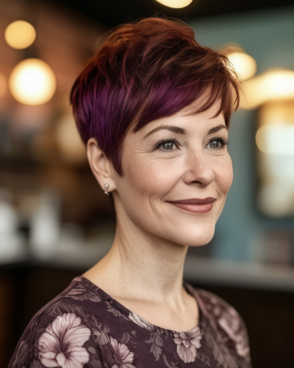 Amethyst Burgund Pixie