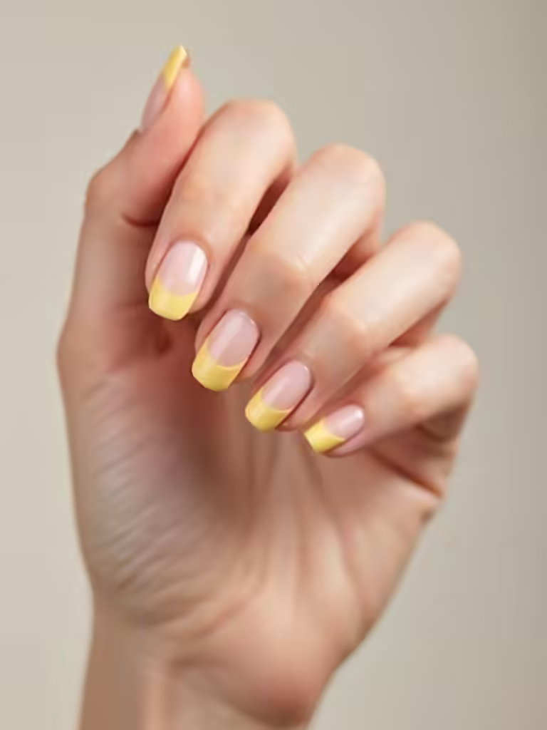 butterblumengelbe Retro-Halbmonde