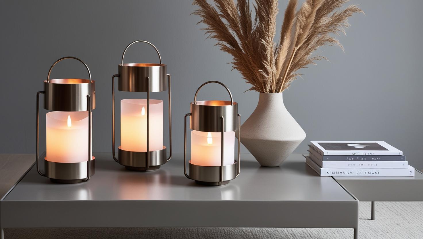 Kerzenlaternen für Wohnzimmerdekoration