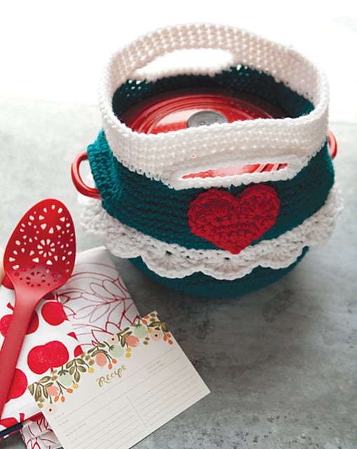 Auflaufkratzer -Häkelmuster