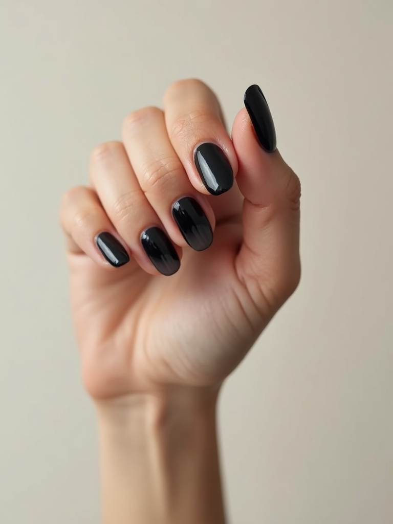 Kohle bis Onyx geräuchert Ombre