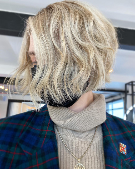 abgehackter Bob, abgehender Abschluss Bob, abgehackter Bob Short, Abschluss Bob, strukturierter Bob, Abschluss Bob -Haarschnitte, abgehacktes Bob mit Fransen, geschichtete, abgehackte Bob, abgehacktes Bob gerade Haare, abgehacktes Bob mit Pony über 50, abgehackt für feine Haar