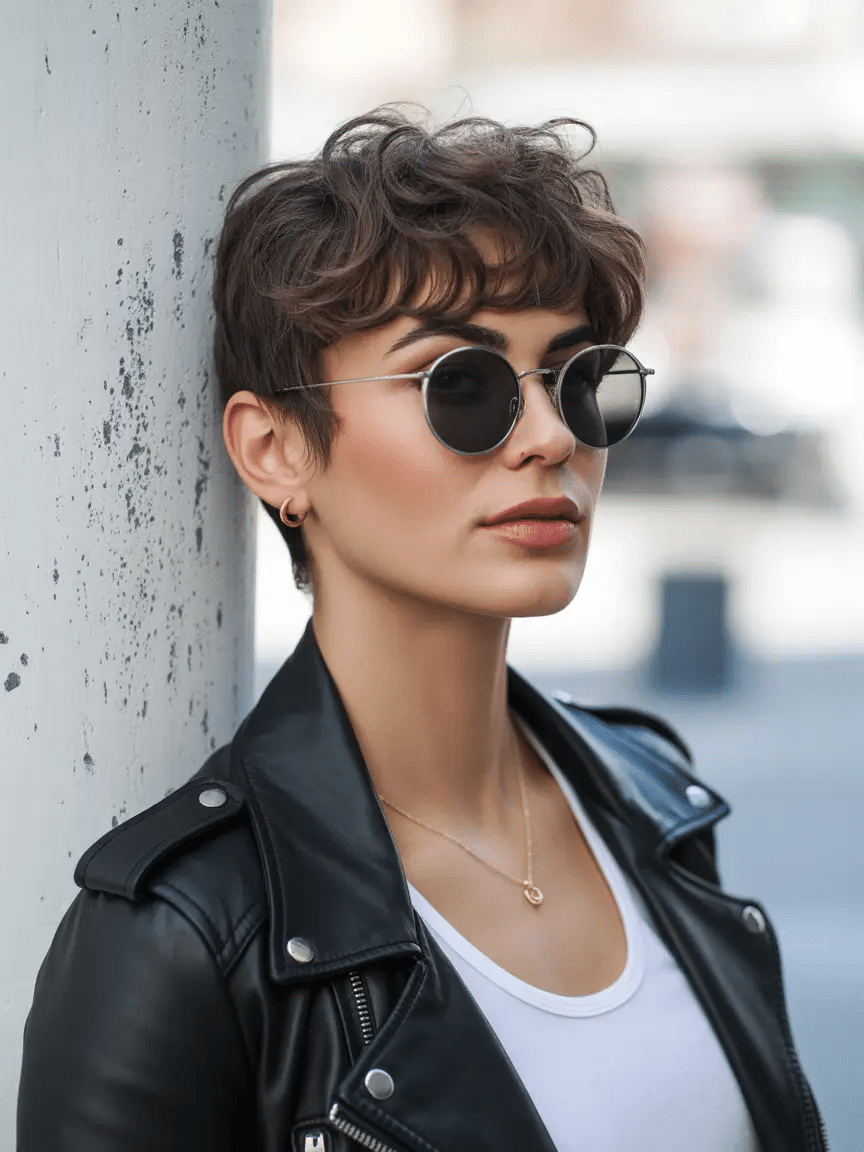 Cool Girl Curls: Der mühelose Rocker-Pixie