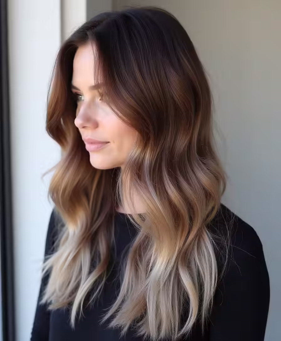 gemütliches sattes Kastanienbraun