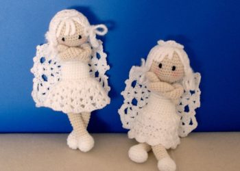 Häkelengel für die Weihnachtsdekoration: Elegante handgemachte Magie für Ihre Weihnachtszeit