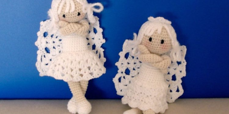 Häkelengel für die Weihnachtsdekoration: Elegante handgemachte Magie für Ihre Weihnachtszeit